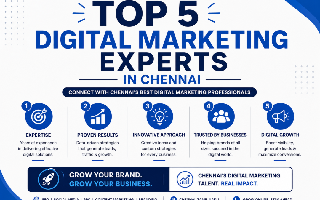 Top 5 Digital Marketing Expert in Chennai